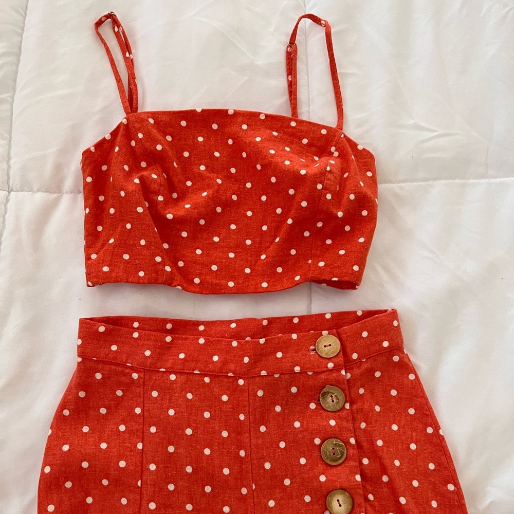 Matching set from Stradivarius brand